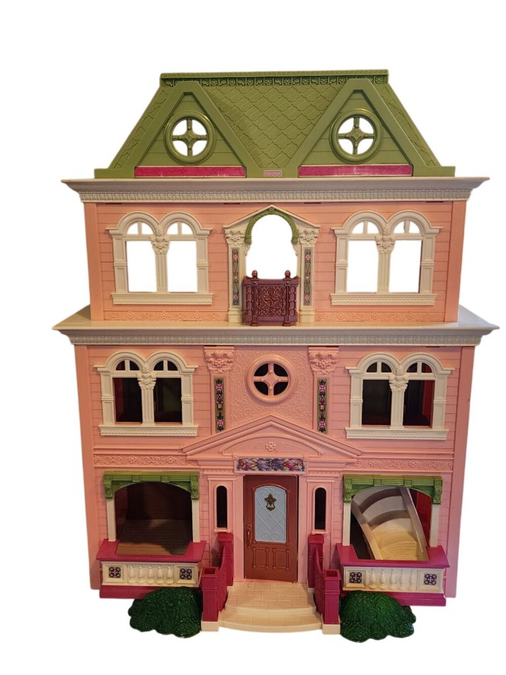 Vintage Fisher Price Loving Doll House Loaded with Furniture